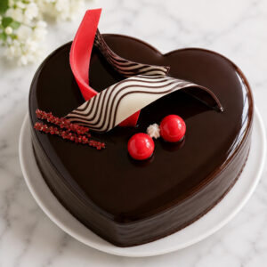 Chocolate Cake 1 kg Heart