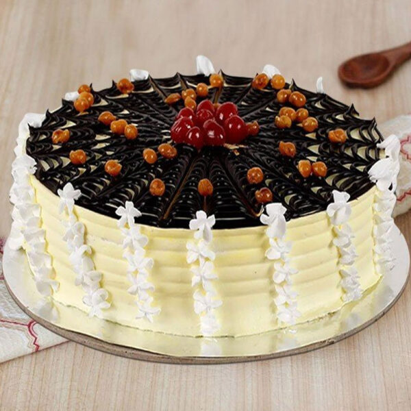 Chocolate Spiral Pineapple Cake