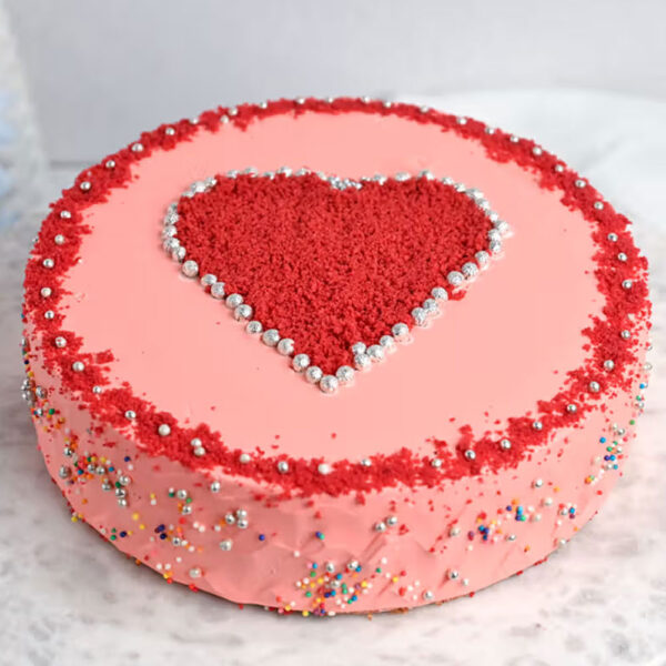Sparkling Red Velvety Cake