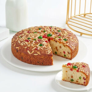 Dry Cake Eggless