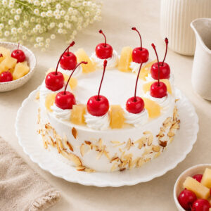Cherry Pineapple Delight Cake Round 1 Pound