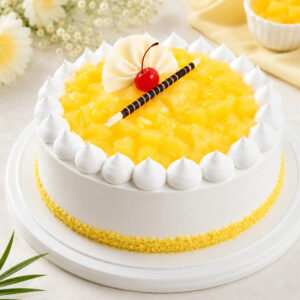 Pineapple Cream Cake Royale 1 Pound